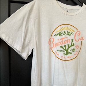 Brixton White Graphic T-Shirt